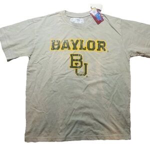 Baylor Bears Gray Mens T-Shirt New NCAA (Please Read Description)